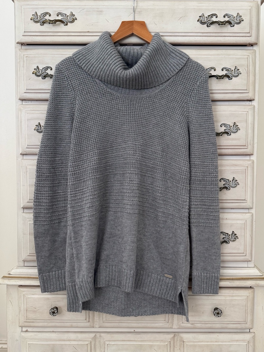Calvin Klein Grey Turtleneck Sweater